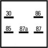 HELLA 4RD 933 332-081 Relay, main current